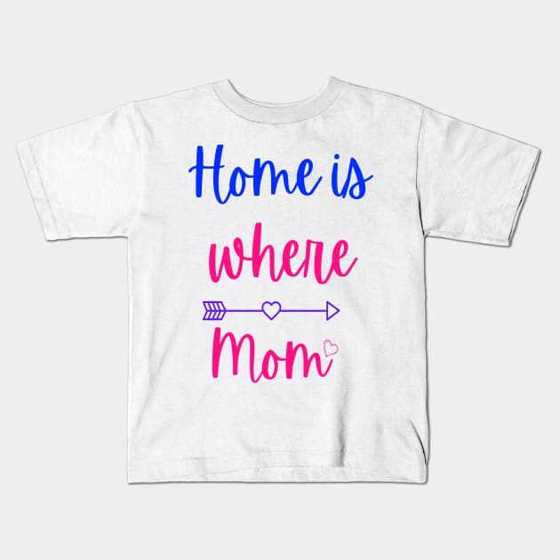 beautiful Mothers day gift with inspirational quote Kids T-Shirt by TeeCharm Creations